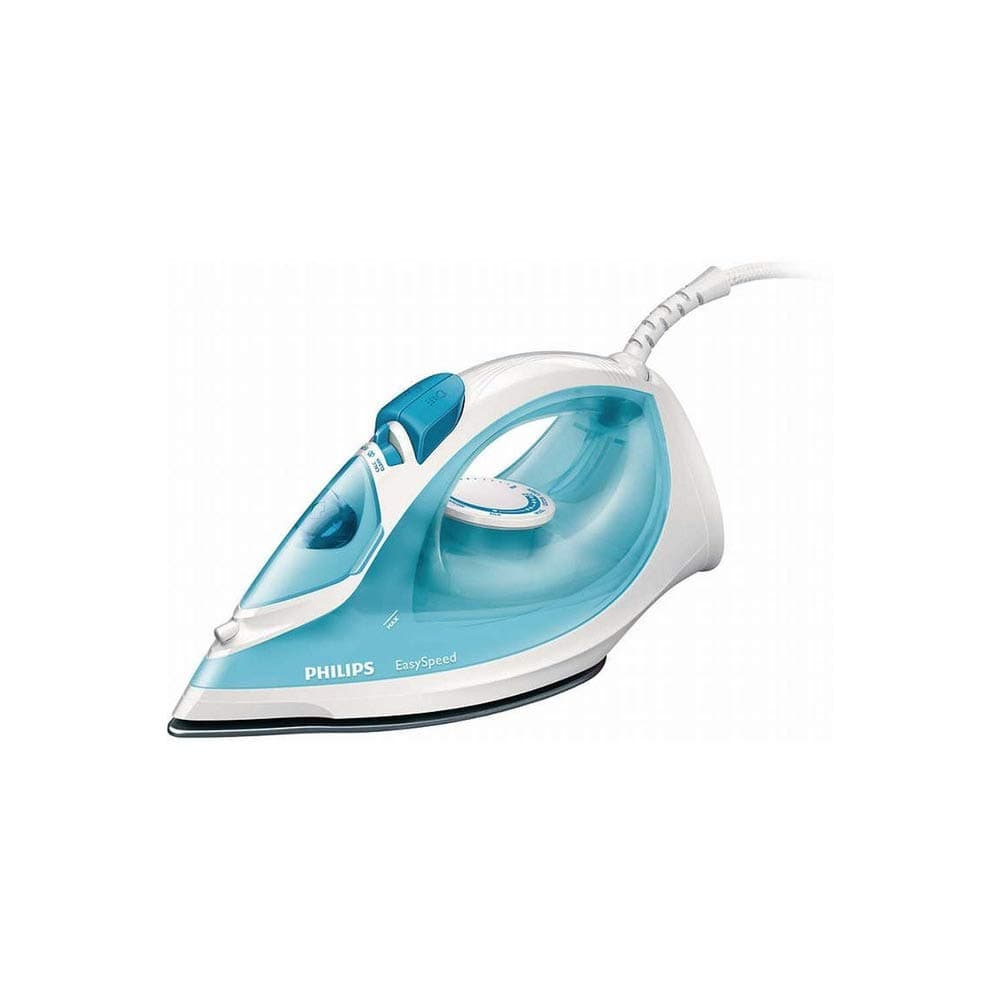 Philips Easy Speed Steam Iron With Ceramic Soleplate (Blue_Free Size)