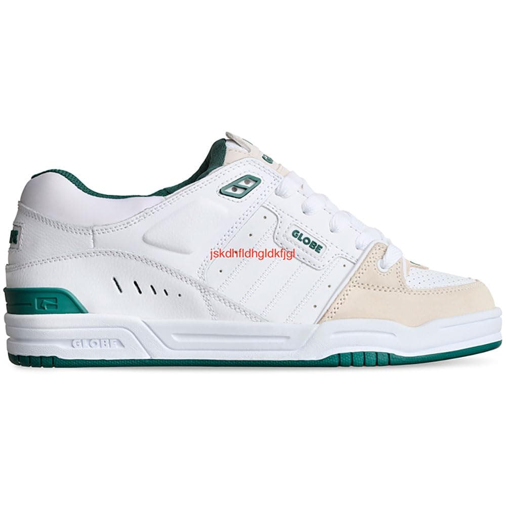 Men's Fusion, White/Green, 7, Medium