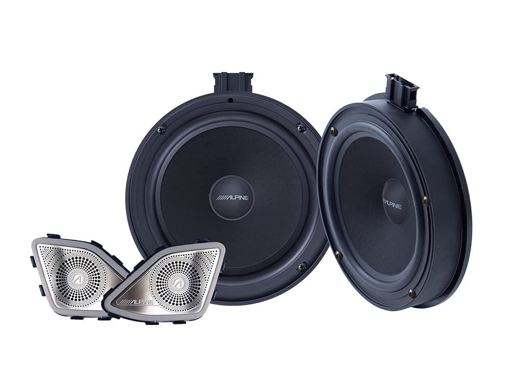 Alpine Car Audio SPC-106T61 16.5cm Component Speaker System UPGRADE for Volkswagen T6.1