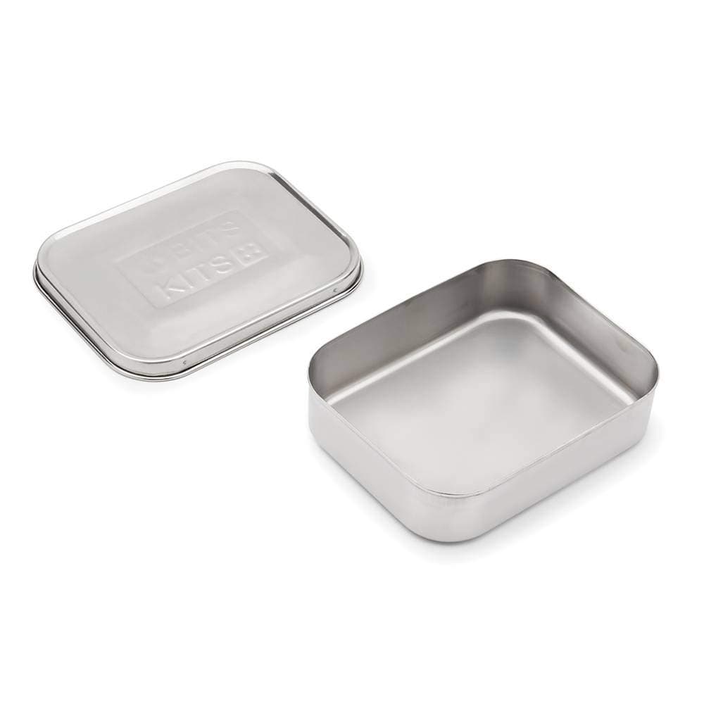 Stainless Steel Bento Box Lunch and Snack Container for Kids and Adults, 1 Compartment, 3 Cup Capacity, Color-Silver