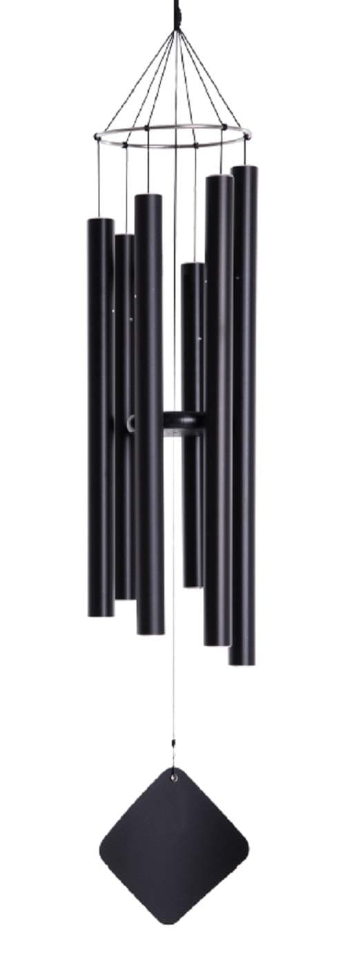 Mongolian Mezzo, Small-Medium Handcrafted Wind Chime, Precision Tuned, Weather-resistant Unique Outdoor Wind Chimes, 38"