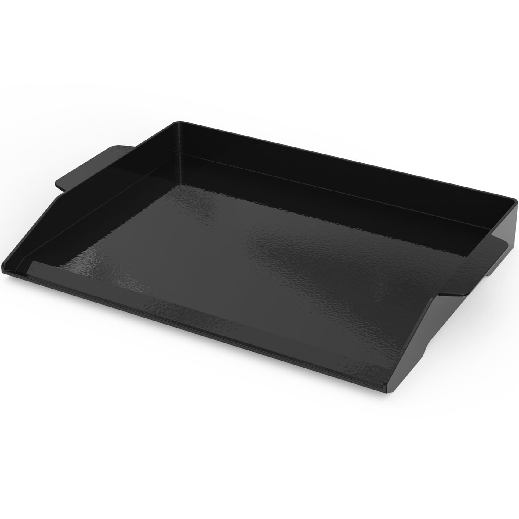 Onlyfire Universal Enamelled Cast Iron Cooking Griddle, Nonstick Coating Griddle Flat Top Grill Plate with extra high sidewalls for All Gas Grills and 4 Burner Range Oven, 23" x 16"