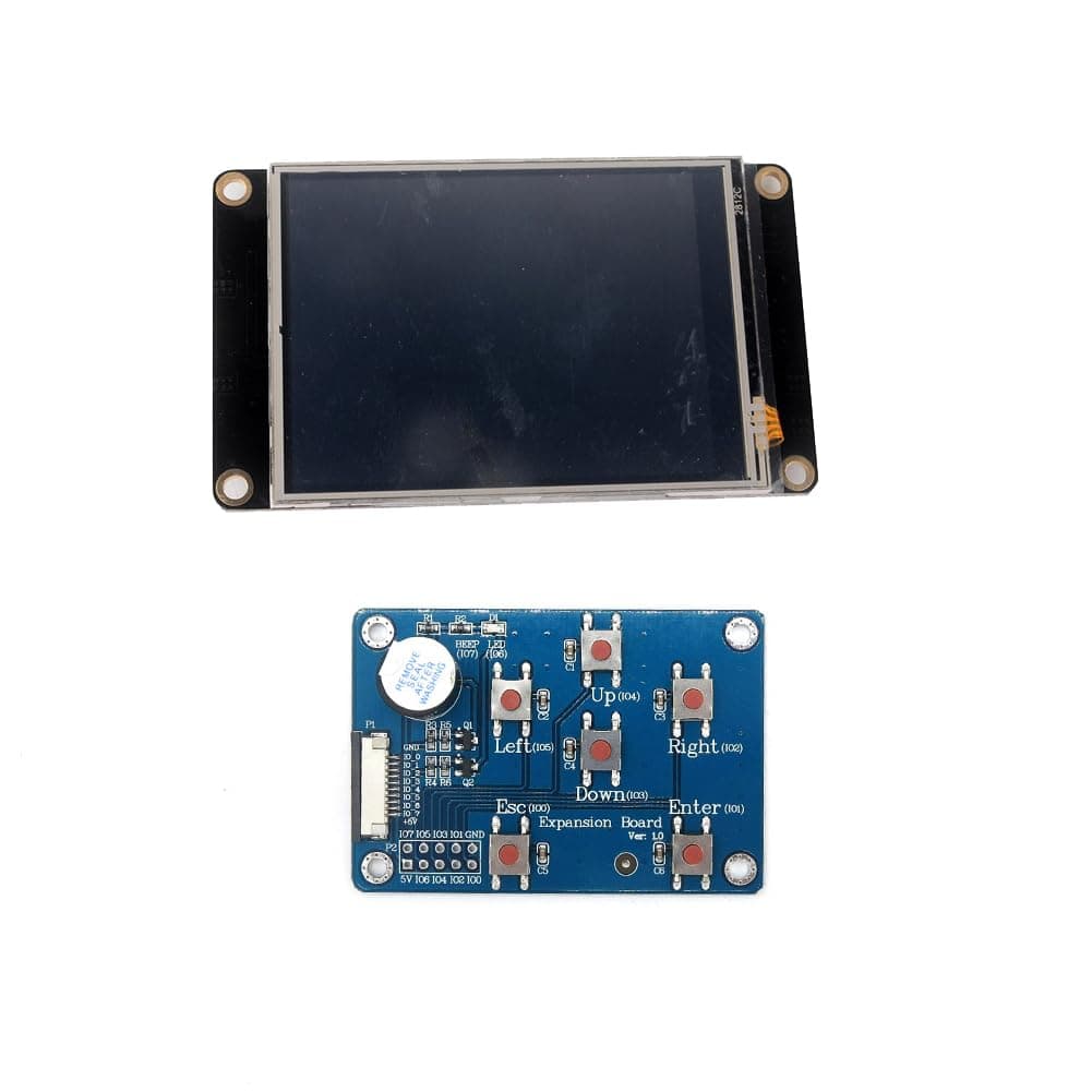 NEXTION Enhanced 3.5" NX4832K035 UART HMI Resistive Touch Screen 480x320 TFT Panel LCD Display Module + IO Expansion Board GPIO