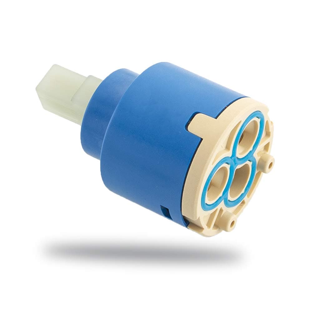 Diameter 35mm Ceramic Faucet Cartridge Replacement for Single Handle Kitchen Basin Shower Faucet Part, Ceramic Facuet Valve