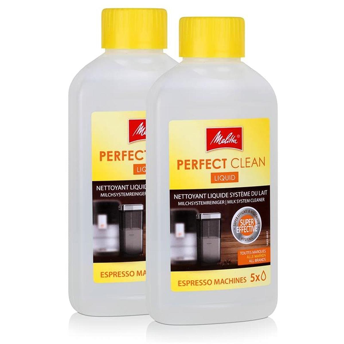 Melitta Perfect Clean Milk System Cleaner 250 Ml Pack of 2
