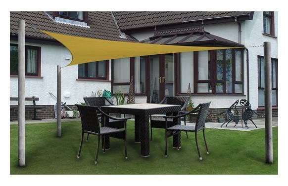 Triangular Sail Sunshade/Awning 3X3X3 Mt Beige