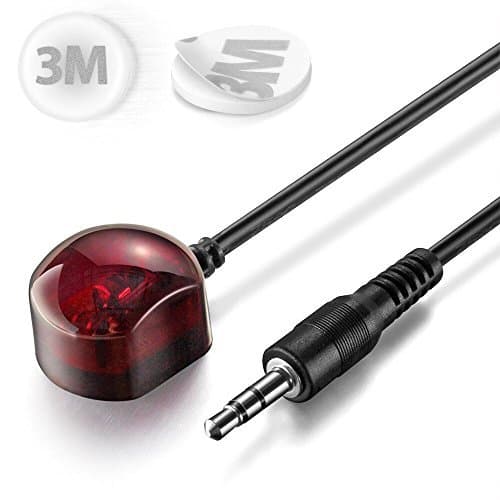 IR Infrared Receiver Extender Cable Extension (10 Feet 3 Meter) Single Head Eye 3.5mm Jack