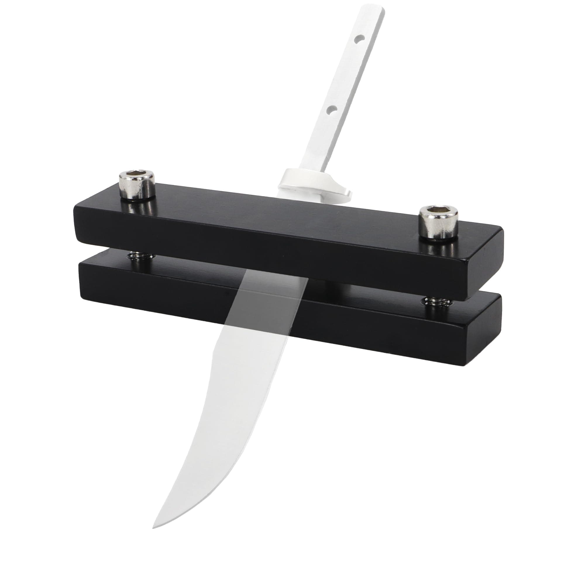 SCOTTCHEN Hardened File Guide Knife Making Tool, Hardened Metal Hardness up to 55, for Belt Sander, Knife Makers file Guide