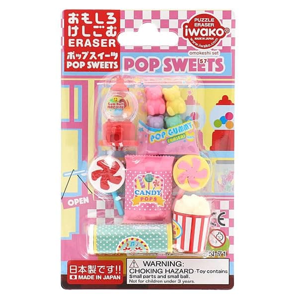 colorz Iwako Puzzle Eraser (Pop Sweets)