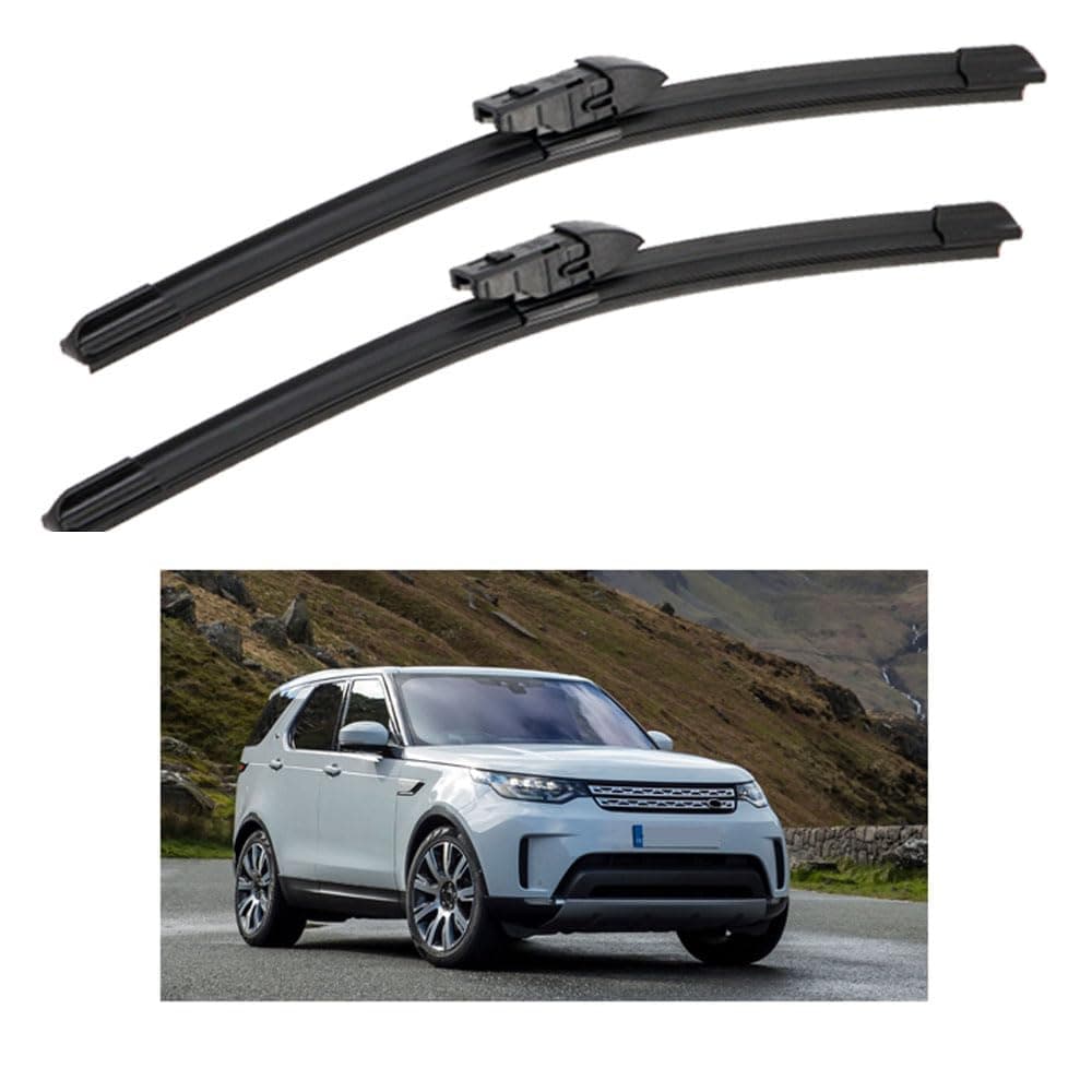 Front Windscreen Flat Wiper Blades Set for Land Rover Discovery 5 L462 24"+20" 2018-2021 Passenger and Driver Side Cleaning Window,A