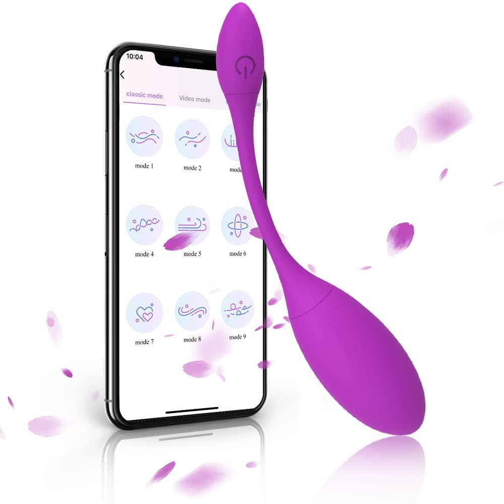 Exercise Trainer with App, 9 Modes Floor Muscle Massage Ball