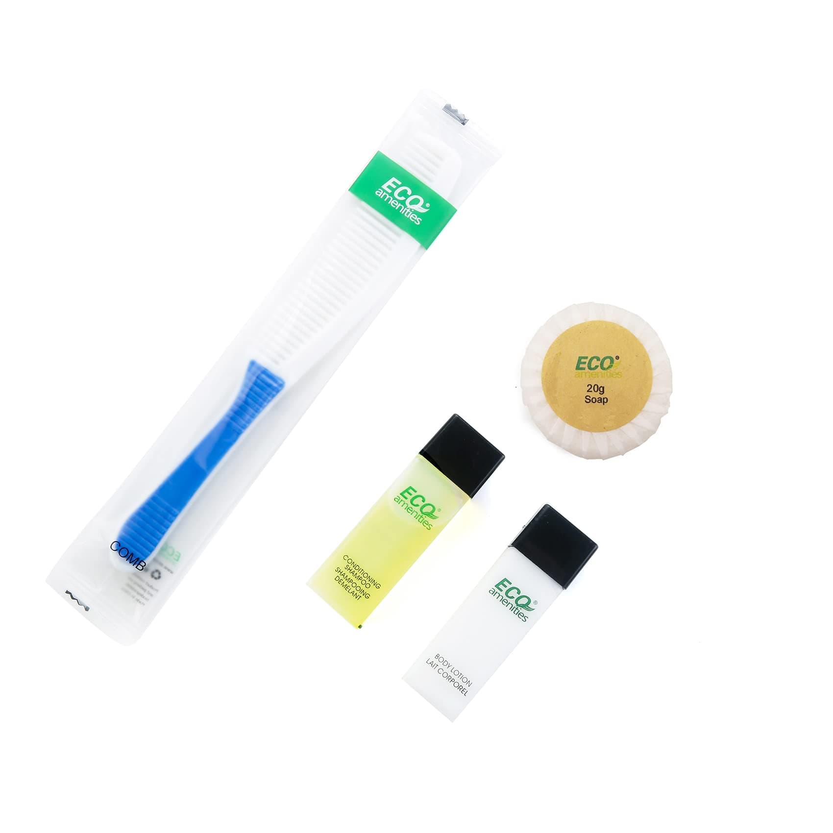 ECO amenities 4-piece kit 2