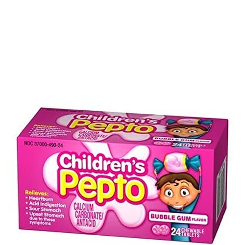 Pepto Childrens Bbl Gum Size 24pc