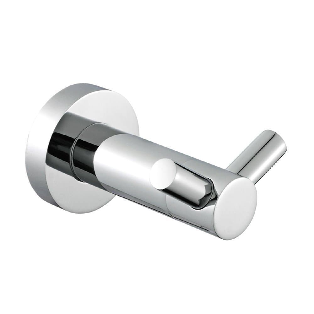 Bathroom Wall Mounted Double Robe and Towel Hook, SUS 304 Stainless Steel, Polished Finish