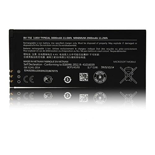 Battery original Microsoft BV T5E for Microsoft Lumia 950 – 3000 mAh Li-Ion Bulk
