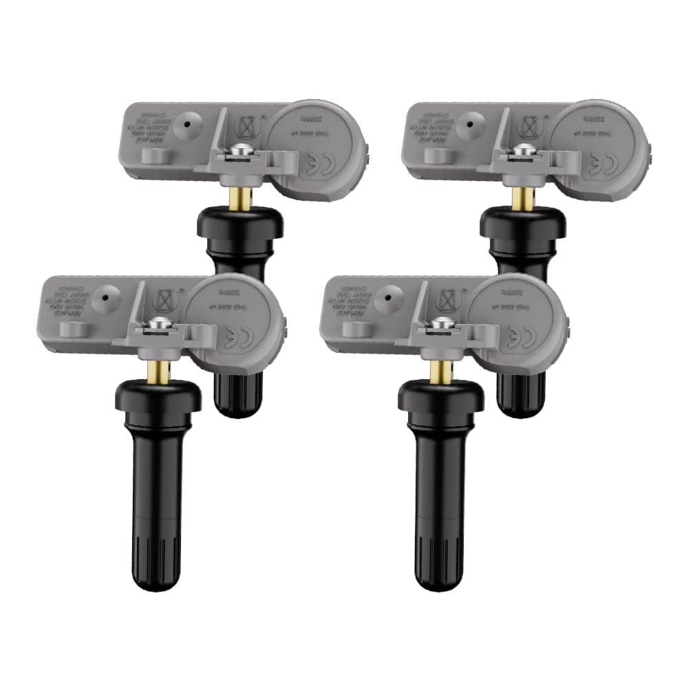 TPMS Sensor GM Tire Pressure Monitoring System Sensor 4-Pack for Buick Cadillac Chevy GMC Pontiac Saturn,Tire Pressure Sensor OE#13581558 13586335 13598771 13598772