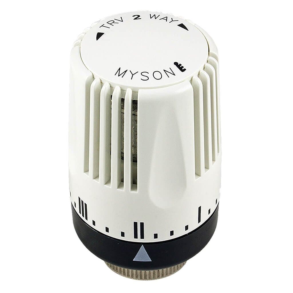 Myson Contract Thermostatic Radiator Valve Replacement Head Only (TRV 2 Way) (2 Pack)