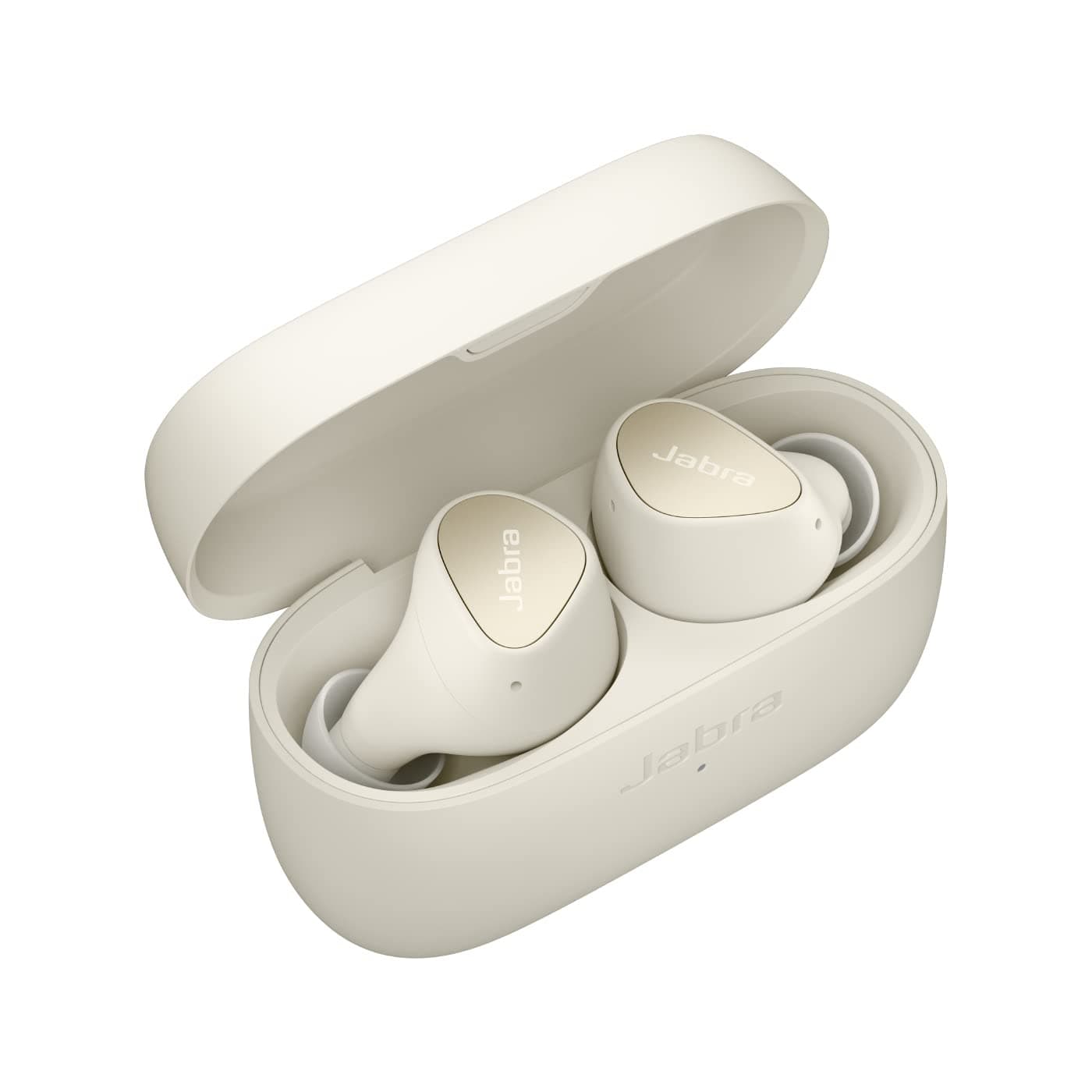 100-91410703-98 Elite 3 In Ear Wireless Bluetooth Earbuds, Noise Isolating with 4 Built In Microphones for Clear Calls, Rich Bass, Customizable Sound and Mono Mode, Beige, One Size