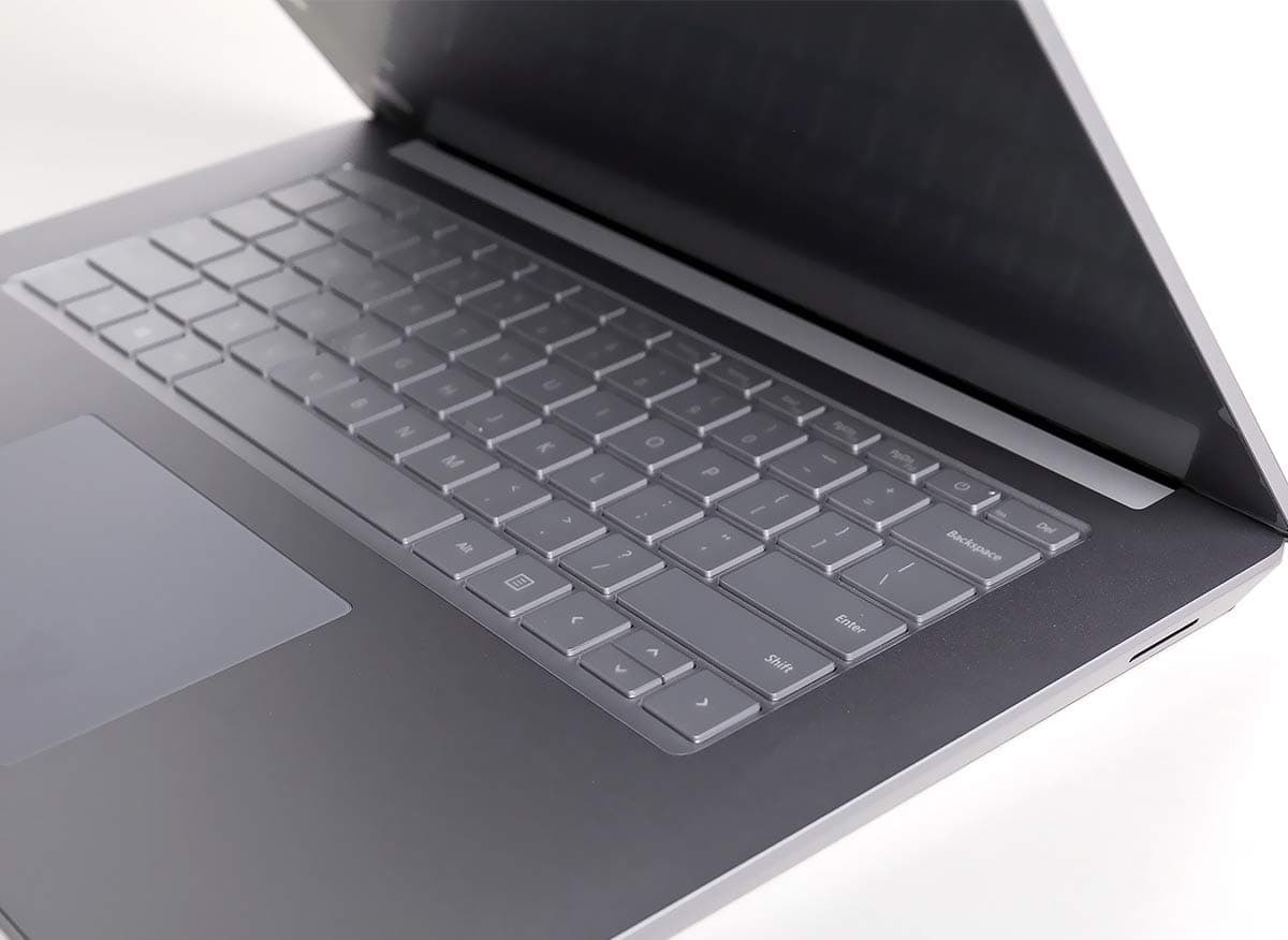 CaseBuy Keyboard Cover Ultra Thin for Microsoft Surface Laptop 6(2024) 5 4 3 13.5" & 15" 2022-2019 Release, Surface Laptop Keyboard Protector Skin -US Layout