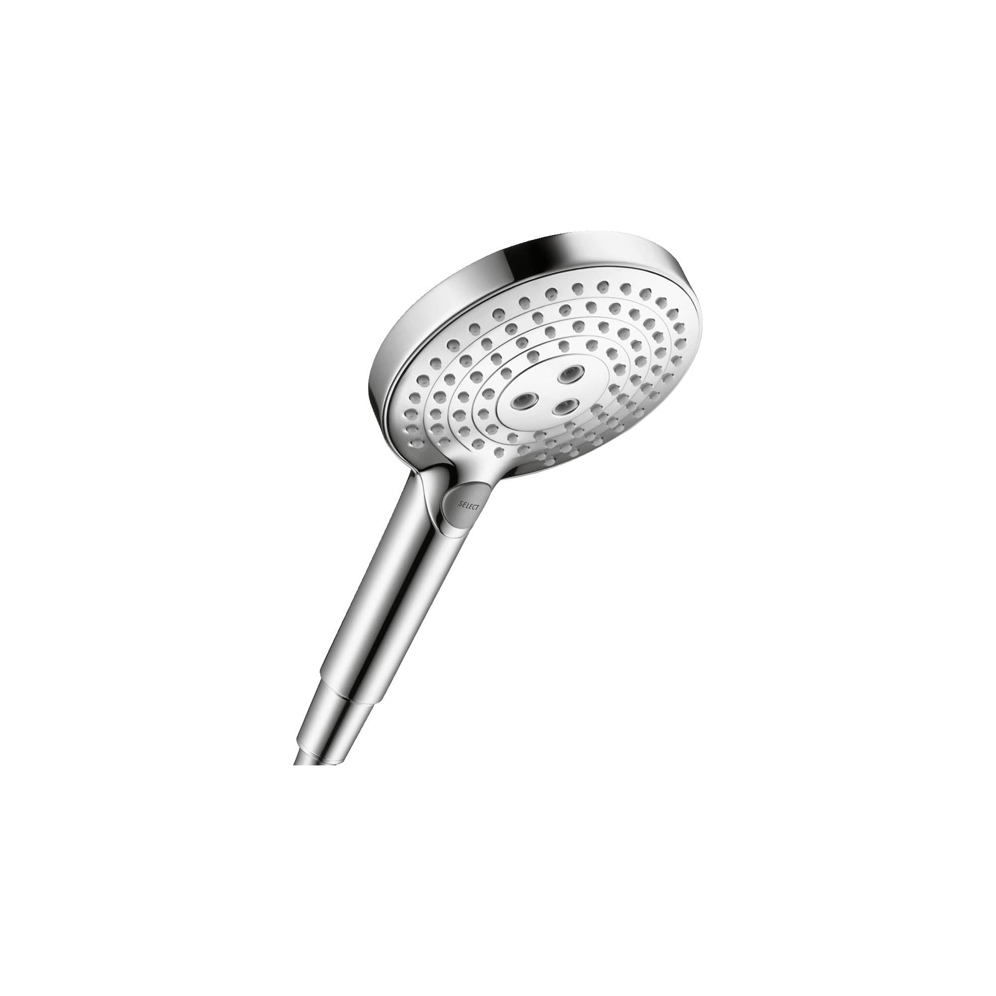 Raindance Select S Easy Install 5-inch Handheld Shower Head Modern 3 -Spray PowderRain, Rain, Whirl 26037001