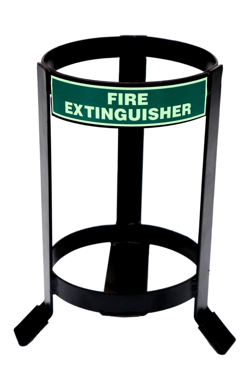 FIREYSMATE FIRE EXTINGUISHER FLOOR STAND (BLACK COLOR)