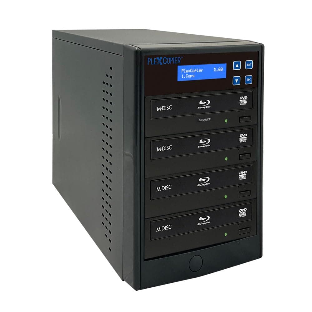 1 to 3 Blu-ray BD BDXL M-Disc CD DVD Duplicator Copier Tower with Free Copy Protection