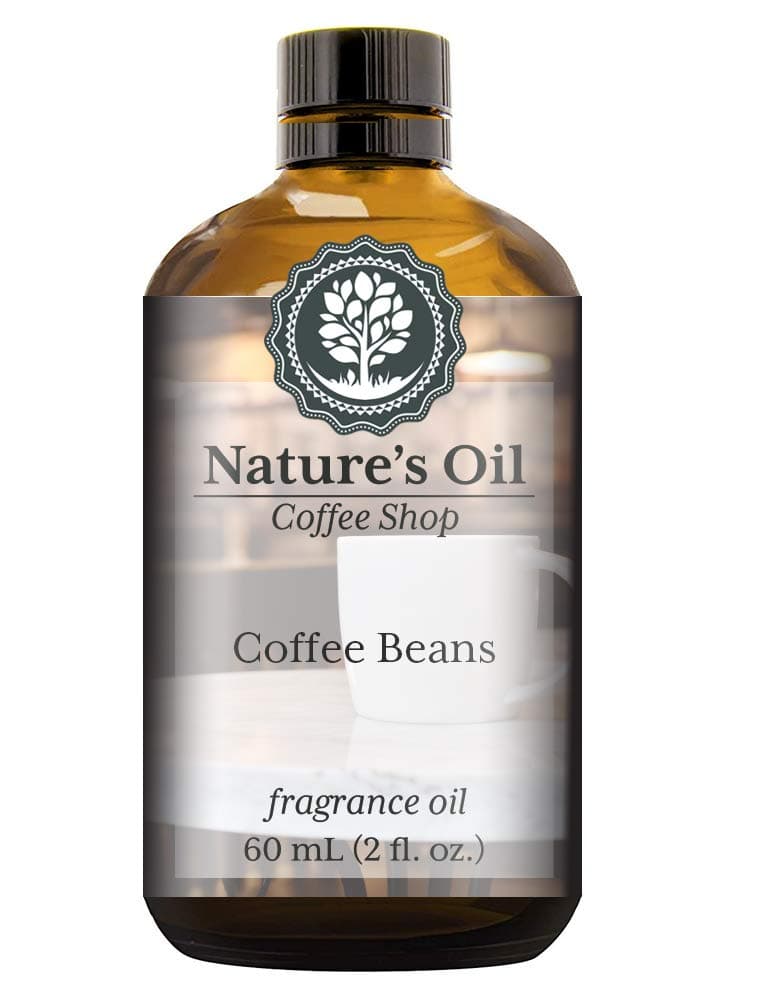 Coffee Beans Fragrance Oil (60ml) For Diffusers, Soap Making, Candles, Lotion, Home Scents, Linen Spray, Bath Bombs, Slime