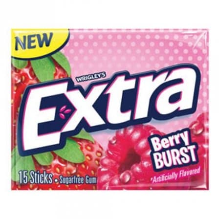 Wrigley's Extra Berry Burst 1.43 OZ (40.5g) 15 Stick