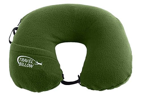 Travel Pillow/Blanket - Green