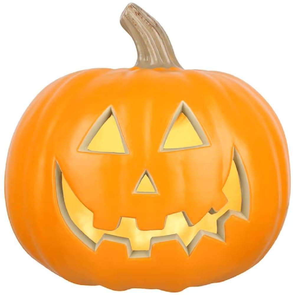 Traditional Jack-O-Lantern Light-up Decoration Orange