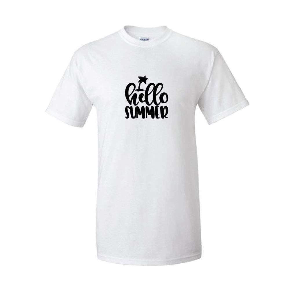 DIY Hello Summer Iron On Vinyl Decal HSD