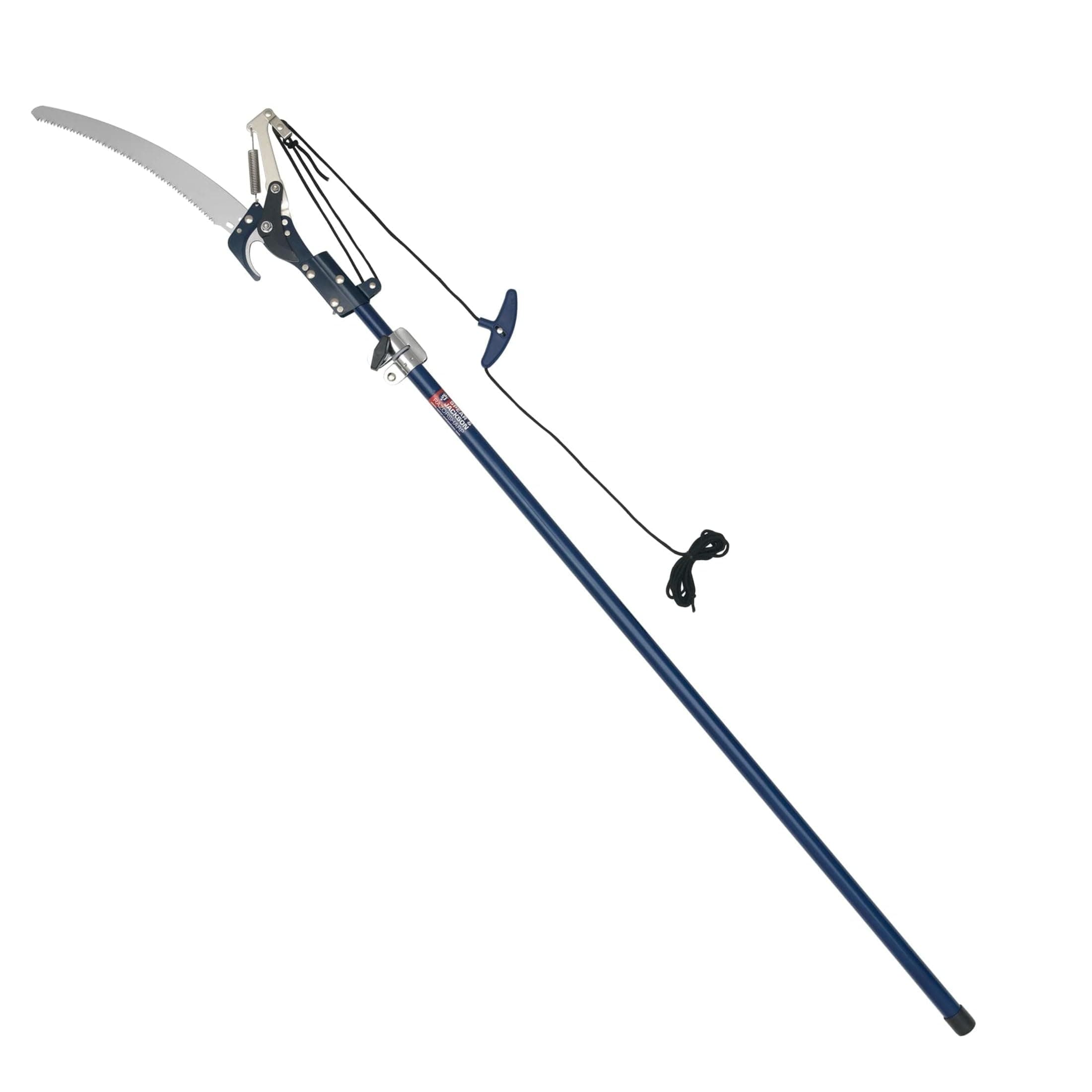 4930FZ Razorsharp Telescopic Tree Pruner, Extendable Pole Handle for Removing High Branches, Sharp Saw Blade for Cutting Thick Limbs and Powerful Pull Cord Lopper for Light Trimming