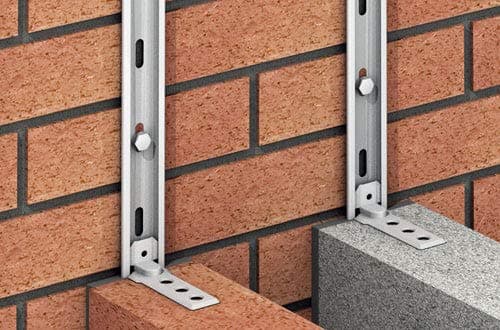 Universal Wall Starter Kit � Stainless Steel � 2.4m (Pack of 10)