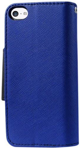 Reiko Wallet Case 3-In-1 for iPhone 5C with Interior Polymer Cover - Retail Packaging