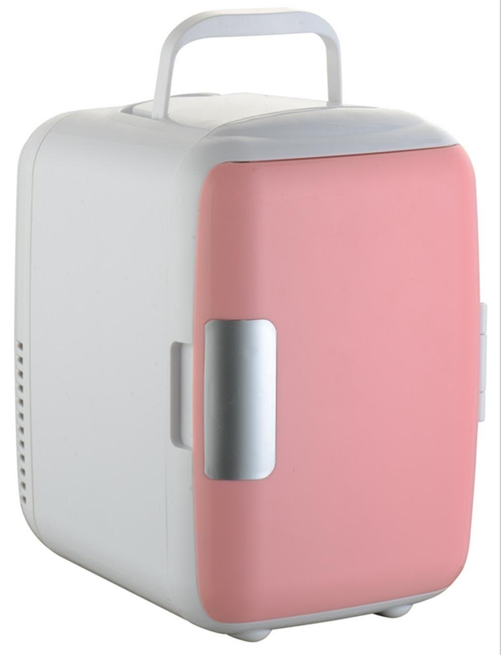 HL 4L Car Mini Refrigerator, Pink,Pink