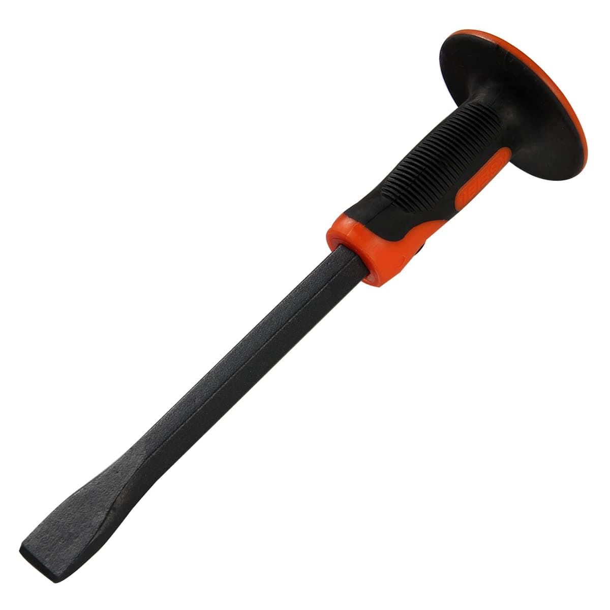 KSEIBI 283570 Cold Chisels (Flat Shank) with Soft Grip Handle 12 Inch length