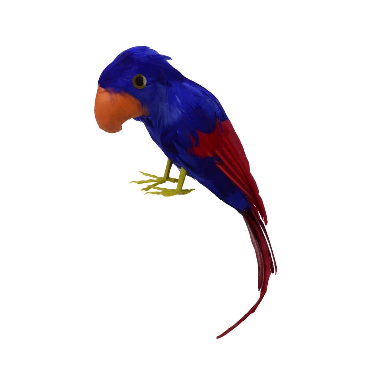 Big Red Feather Parrot Pirate Shoulder Costume Accessory