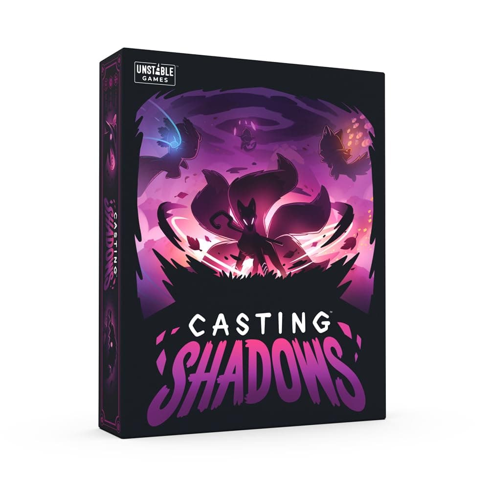 Casting Shadows | Card Game | Ages 12+ | 2-4 Players | 30-60 Minutes Playing Time