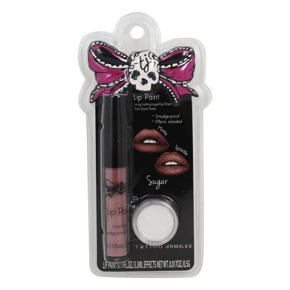 Tattoo Junkee Sugar Lip Color + Sparkle Effects
