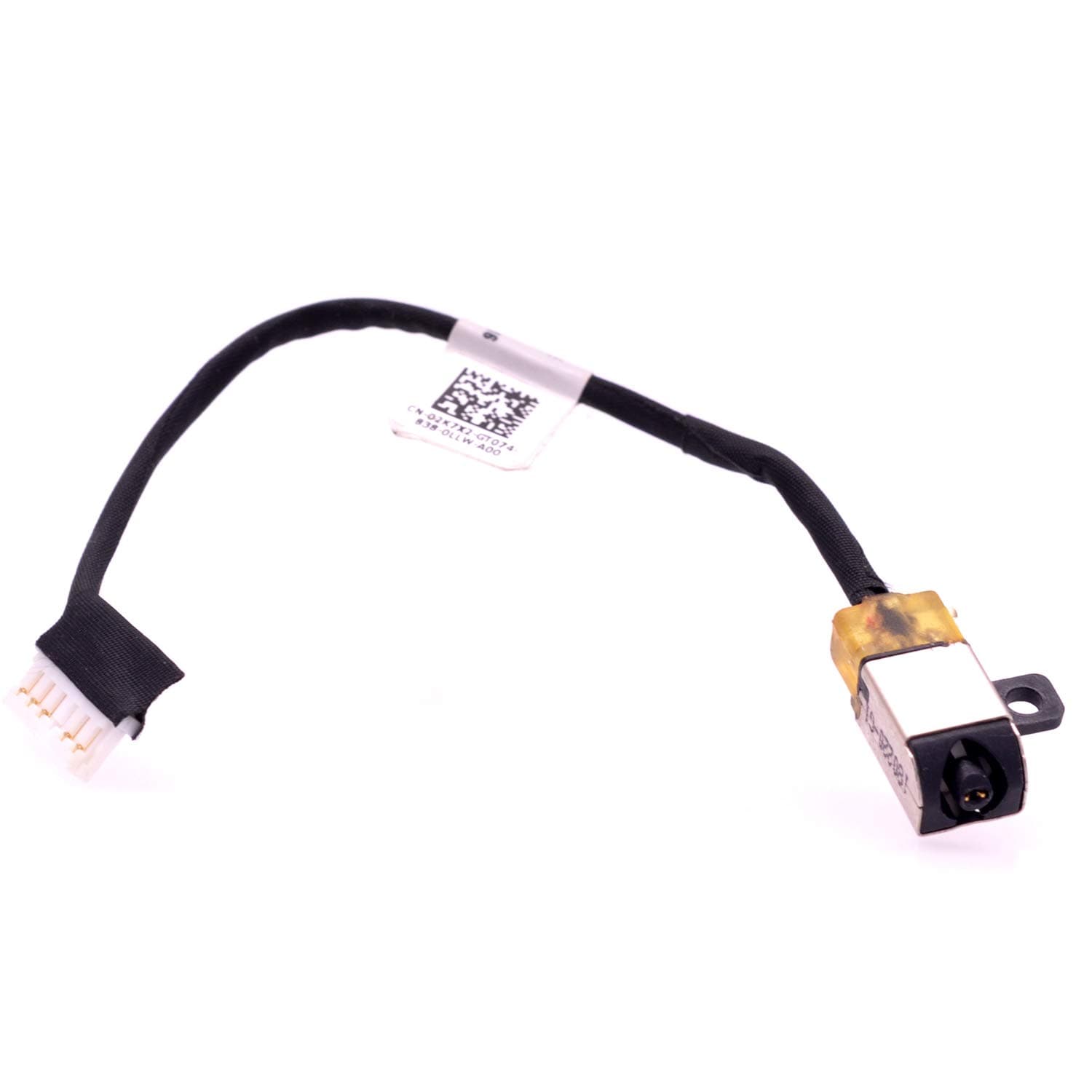 Deal4GO DC Power Jack Cable Harness Replacement for Dell Inspiron 15 5570 5575 17 5770 5775 P35E P35E001 02K7X2 2K7X2 DC301011B00