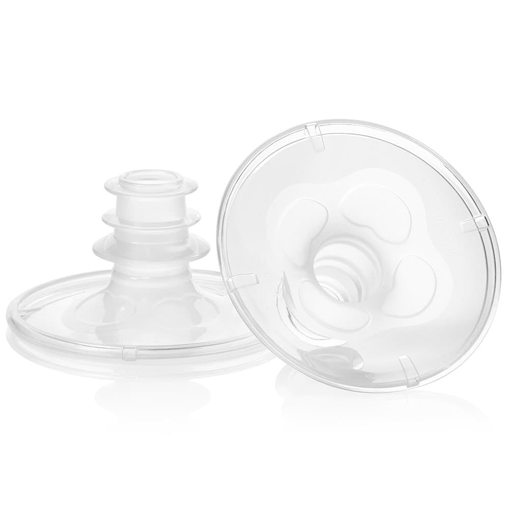 Evenflo Feeding2 Piece AdvancedFit Flange System with Access to Instructional Video, X-Small, 21.0mm (Pack of 2)