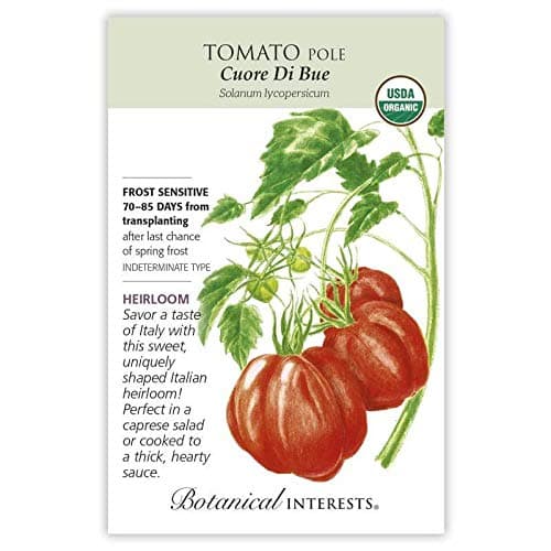 Botanical Interests, Seed Tomato Pole Oxheart Organic
