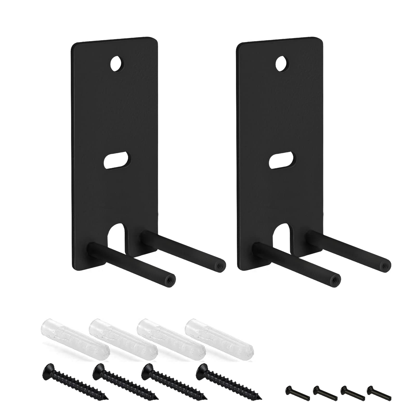 Pair Steel Black Wall Mount Brackets Replacement for Bose OmniJewel Lifestyle 650 Home Entertainment System