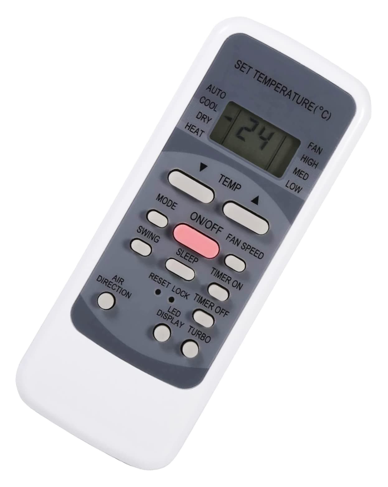 R51ME/ R51E Remote Control Replacement for Midea Air Conditioner, Universal Air Conditioner Remote Control Compatible with Midea AC Remote - All Models