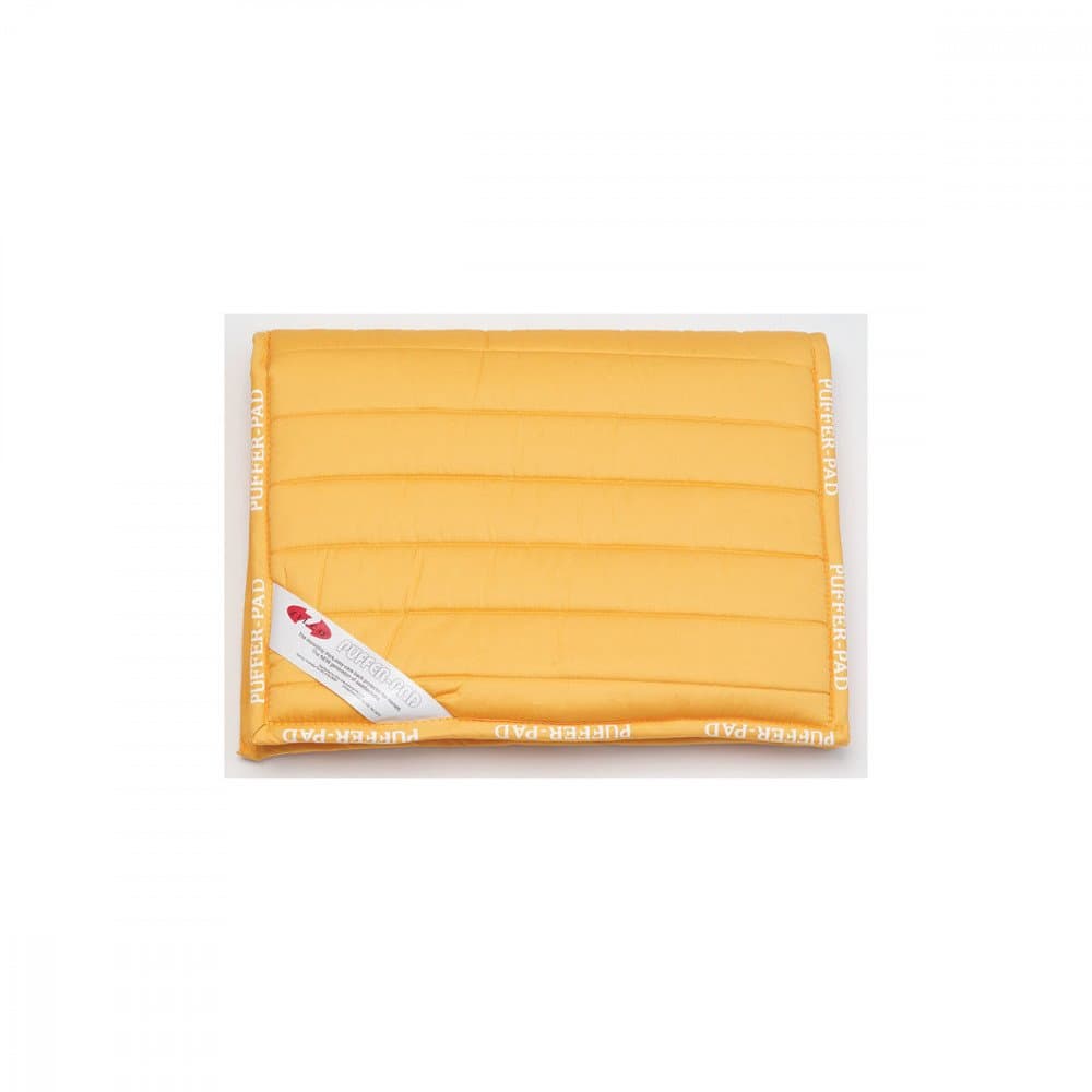 Zilco Puffer Pad Saddle Pad Endurance Saddle Cloth (Yellow)