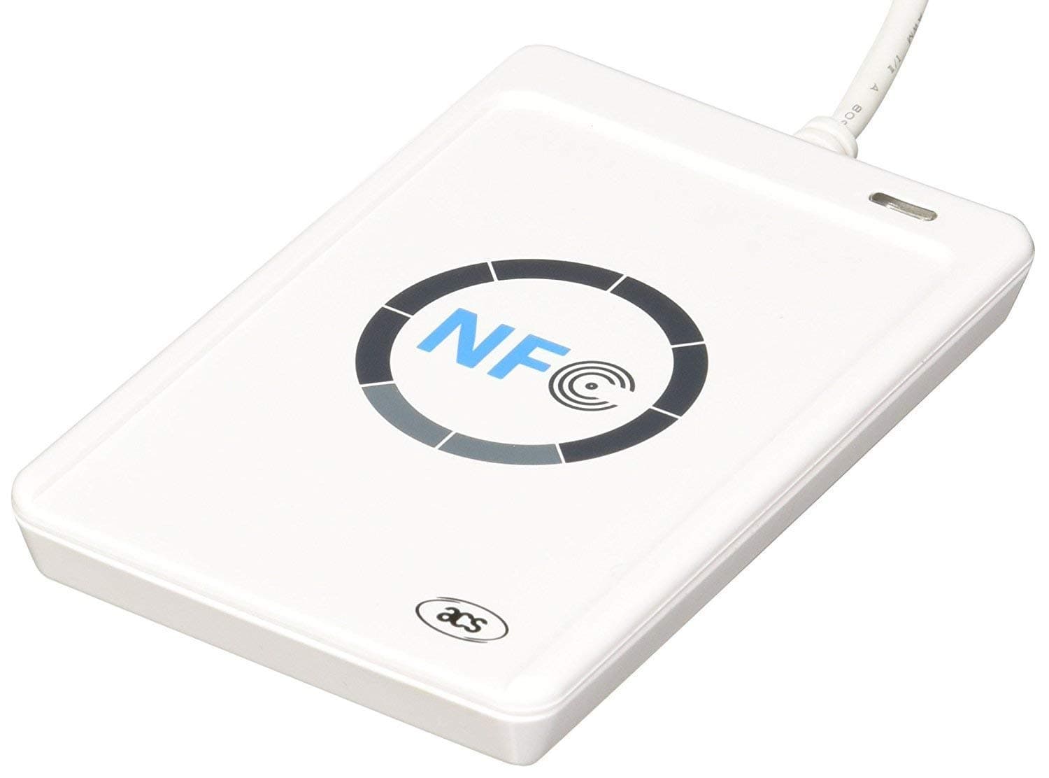 Yosoo ACS ACR122U USB 2.0 Smart Card Reader White (Windows 2000, Windows 2000 Professional, Windows 7 Home Basic x64, Windows 7, Android, ISO 14443, CE, FCC, KC, VCCI, PC/SC, CCID, USB)