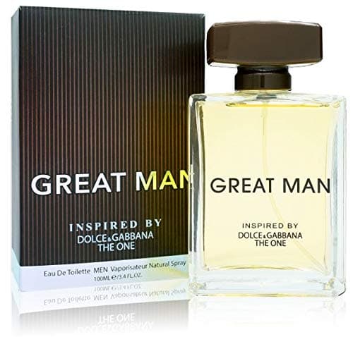 Great Man For Men Eau De Toilette 3.3 Fl. Oz./ 100 ml - Inspired By The One Cologne