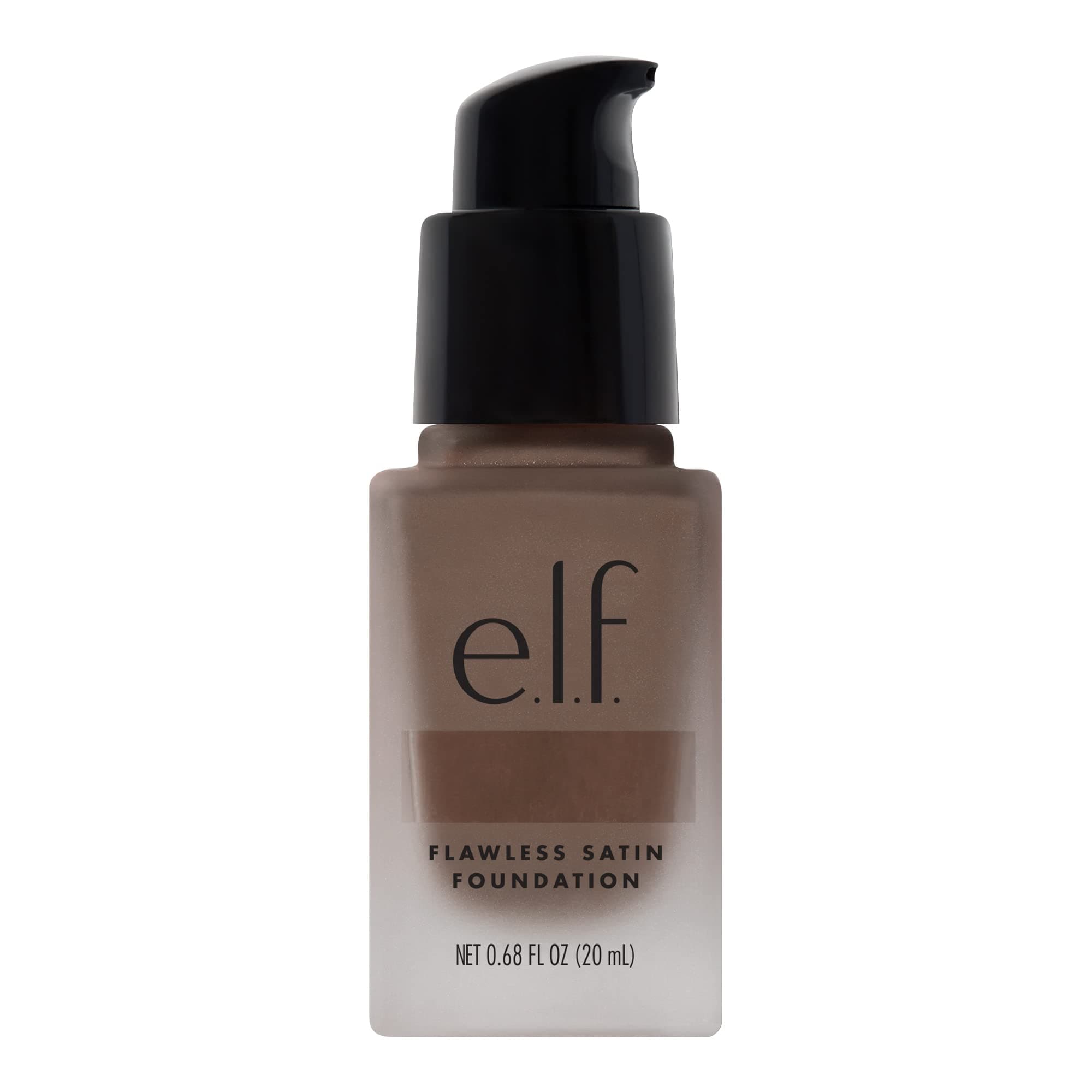 e.l.f. Flawless Finish Foundation | Lightweight, Medium Coverage & Semi-Matte | Chestnut | 0.68 Fl Oz (20mL)