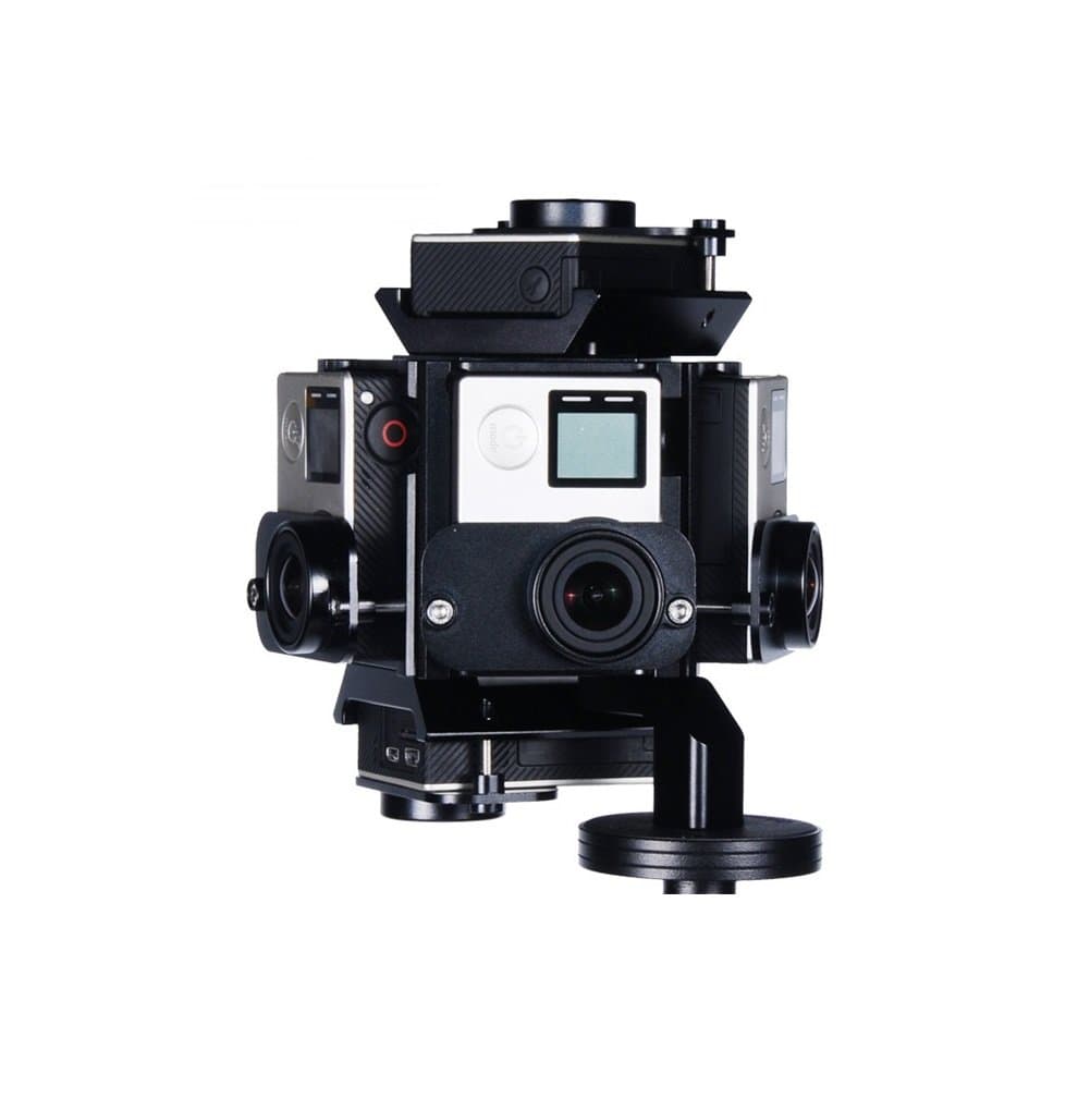 FG5+1+1 VR 360° Panorama Mount Rig for 7x GoPro HERO 3 3+ 4