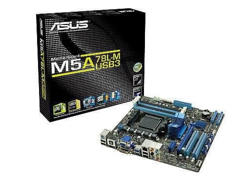 Asus M5A78L-M/USB3 - Placa base (Controlador LAN: Realtek RTL8111E, Puerto de salida S/PDIF)